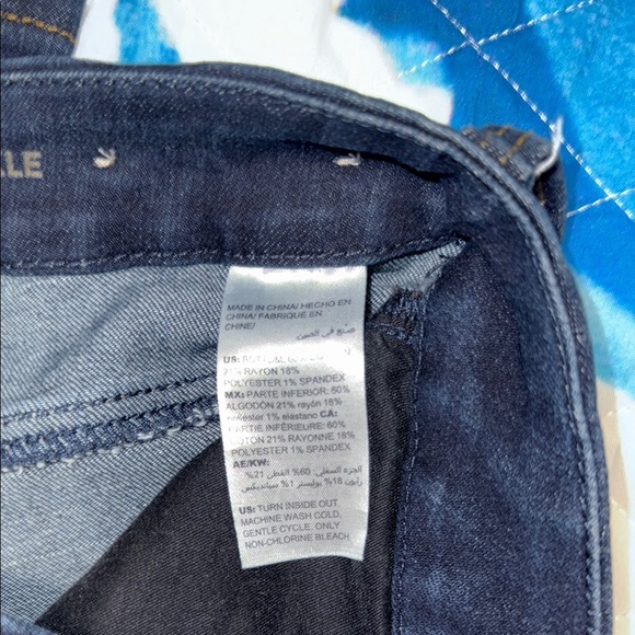 Dark Blue Women's Jeans - Picture 3 of 9